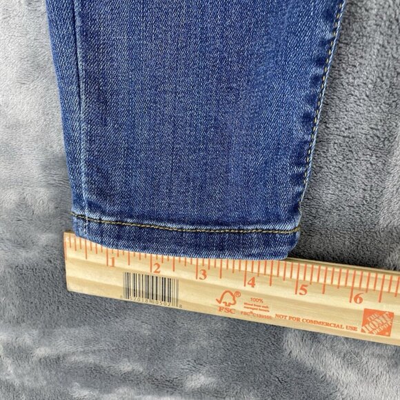 Judy Blue Womens Distressed Skinny Fit Leopard Cheetah Patches Jeans Size 5/27 - Picture 12 of 13